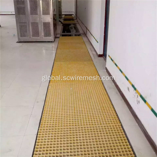 Fiberglass Grating FRP Fiberglass Floor Grating Panel Stair Treads Price Supplier